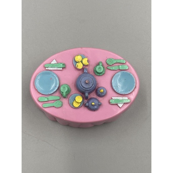 Vintage Pink Mini Doll & Table Trendmasters Castle StarCastle Playset - Picture 6 of 8